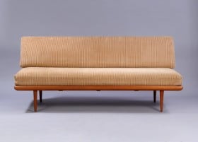 Hvidt & Mølgaard. Daybed/briks af teaktræ