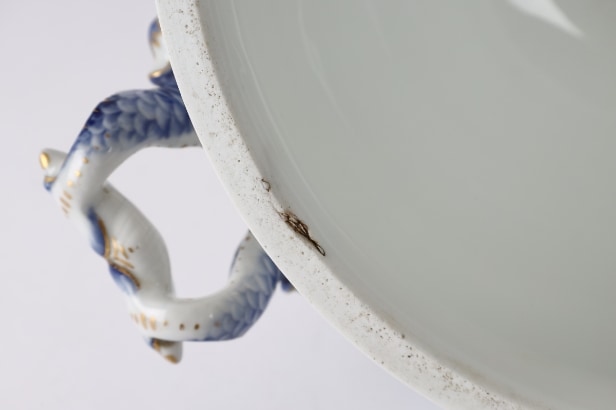 Bing & Grondahl: 'Butterfly' porcelain tureen, circa 1898-1902