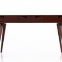 COUZ Desk. Lacquered walnut.