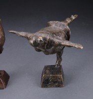 Bliv overrasket Sudan chokolade 4 Ballerina figurer af bronze - Lauritz.com