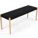 241. N.O Møller. Bench model 63A, oak