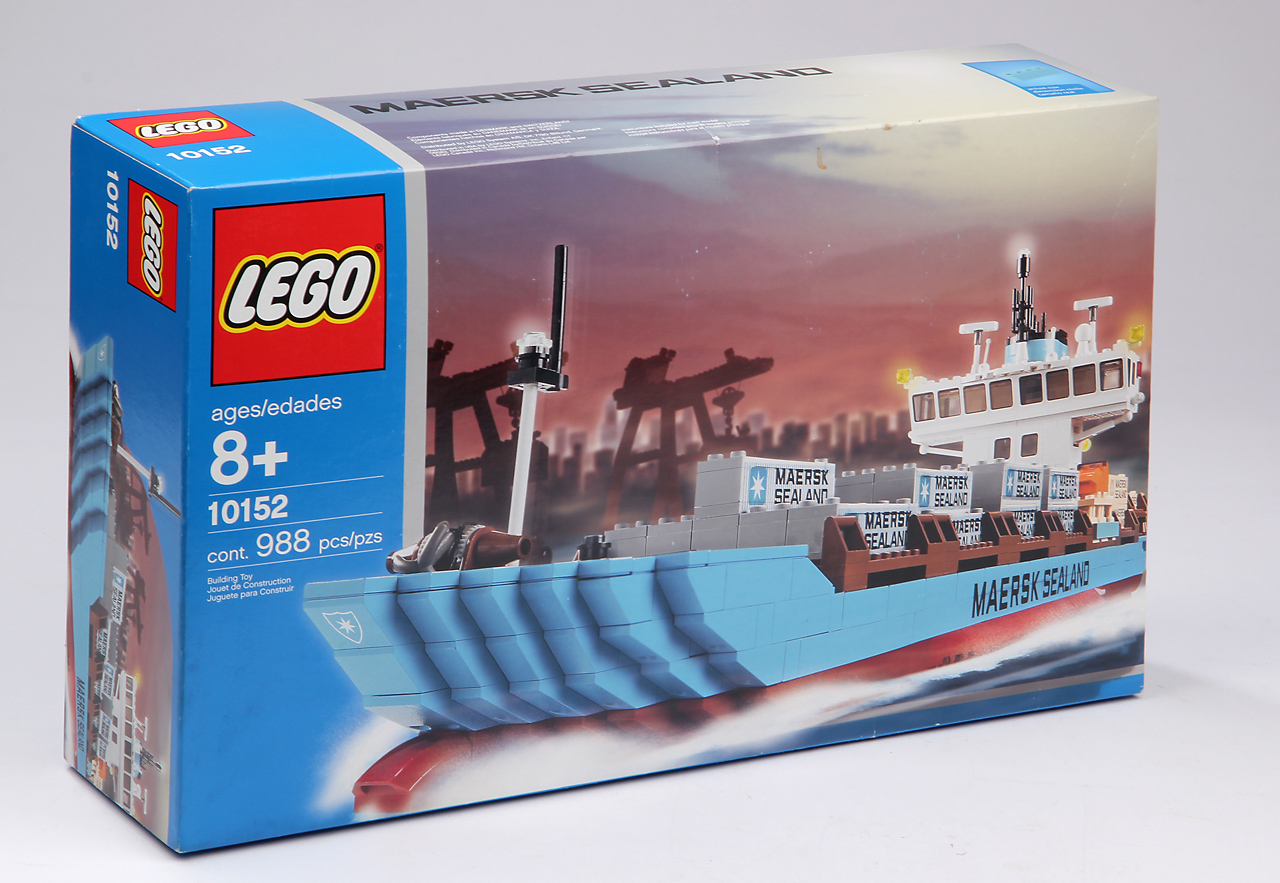 Lego byggesæt Maersk Sealand Containerskib 10152 |