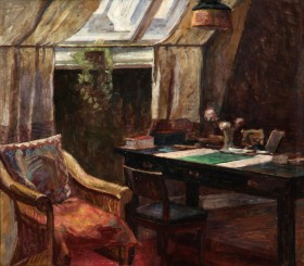 Jørgen Aabye. Office interior