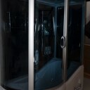 Dampkabine med jacuzzi spa bad
