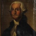 Ubekendt kunstner. Kopi efter Gilbert Stuart's portræt af George Washington, 1800-tallet
