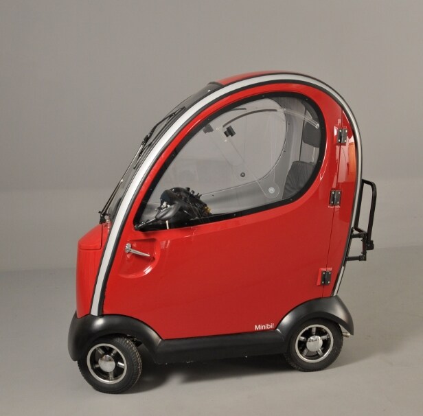 Pro-Movec: Lukket El Scooter model Minibil