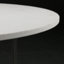 Poul Kjærholm. Spisebord, model PK 54, hvid valset marmor, årg. 2015