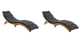 Felix. Sunbeds incl. cushion - Nature (2)