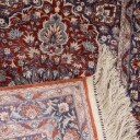 Three Chinese silk carpets (3)
