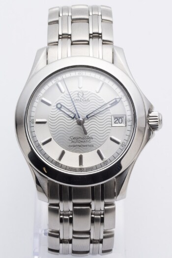 Omega Seamaster Automatic 120M. Herreur af stål Ø 36 mm