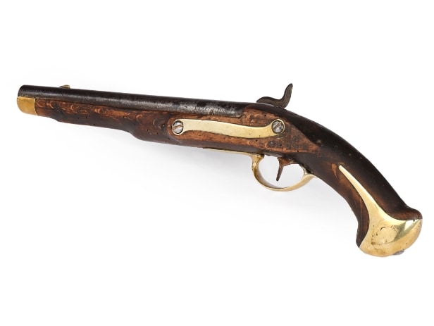 Danish percussion pistol M/1807