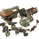 Collection of tools. Thor Winch etc.