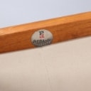 Grete Jalk for France & Son. Detached three-person. sofa in teak wood