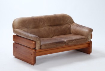 Nielaus møbler. To pers. sofa, 1970/80erne.
