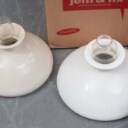 Samling reservedele til petroleumslamper m.m.