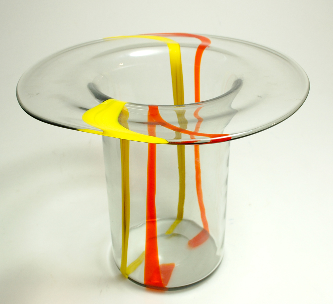 Hadeland Glassverk, Signert Vase, 1980-tallet | Lauritz.com