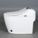 Automatisk intelligent toilet.