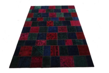 Persisk Patchwork tæppe, 350x250 cm