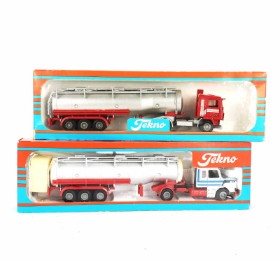 Tekno: Two trucks in original packaging (2)