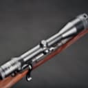 Jagtriffel Sauer 202 Classic kal. 9,3x62 med Zeiss Diavari 2,5x10-48 m/skinne og sigte 4 samt ekstra 5 skuds magasin.
