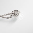 Diamanthalskæde af 14 kt. hvidguld, 0,55 ct. (Lab fremstillet)* IGI certificeret