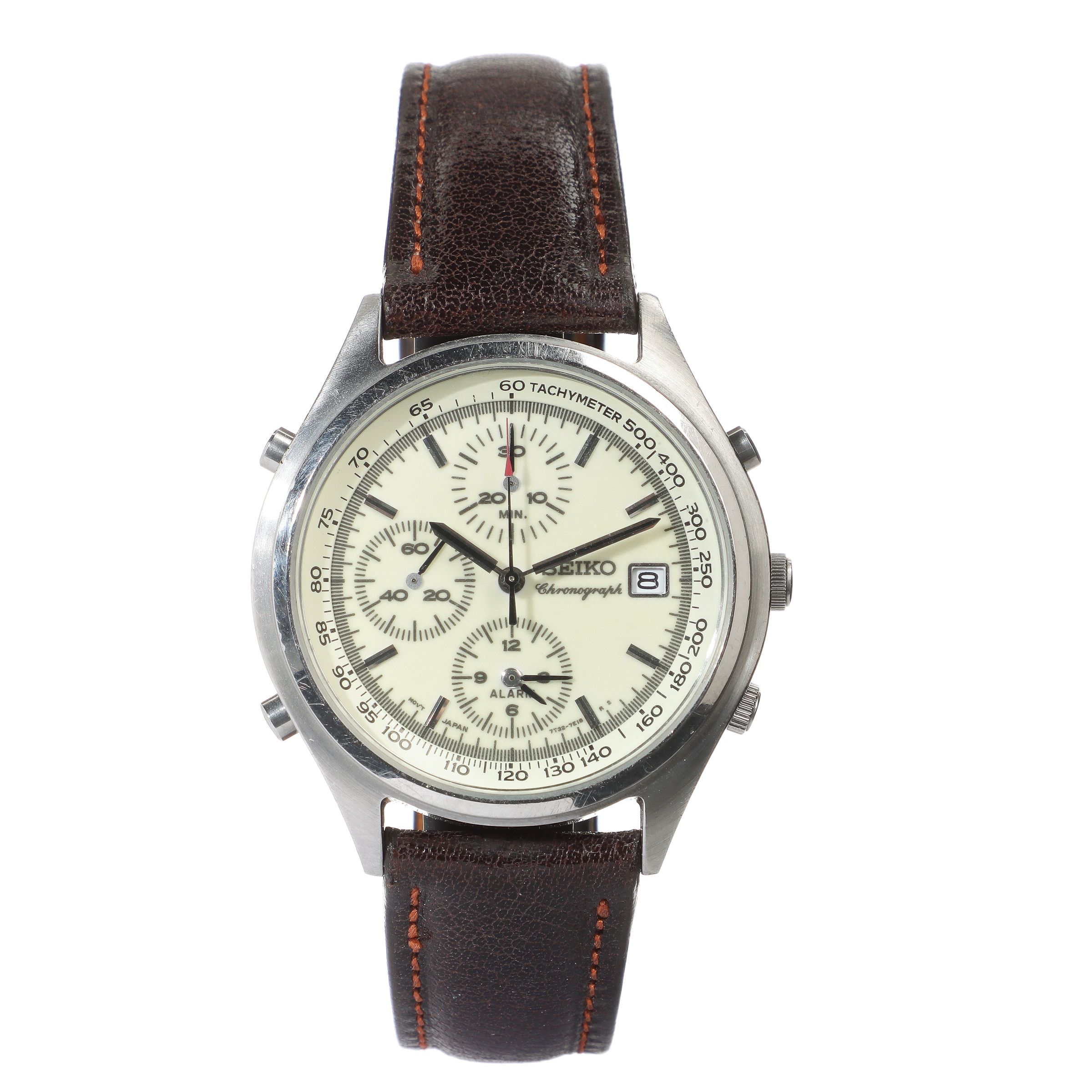 Seiko Chronograph men's wristwatch.
