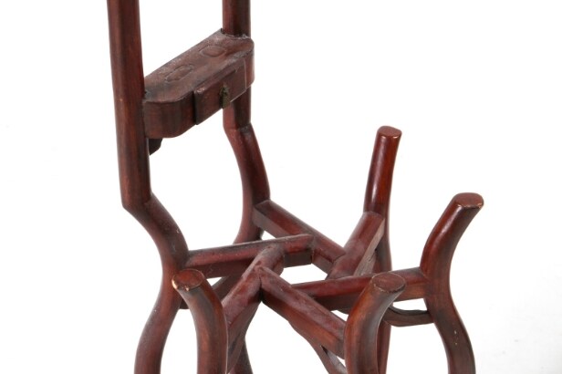 Chinese cabinet, entrance table and cane (3)