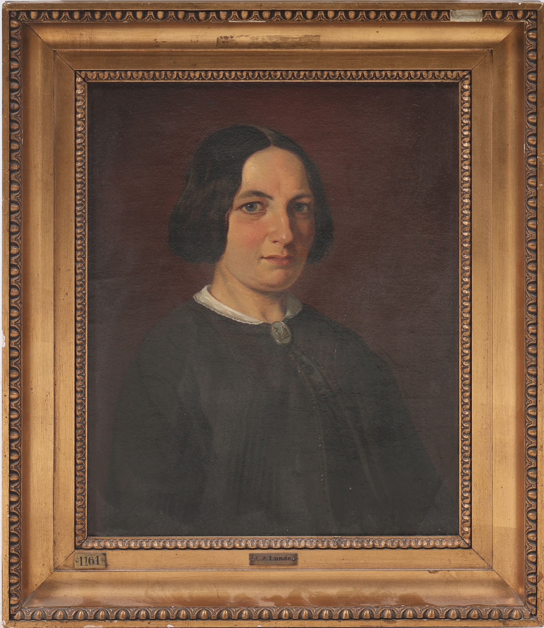 Anders Christian Lunde: Portrait of the Artist's Wife