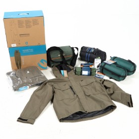 Kinetic Waders, jakker, fisketaske mm. (9)