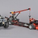 Lego Technic. Lastbil m/ anhænger samt bil, 8285 & 8297, m/ manualer (2)