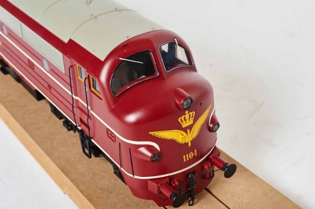 Modeltog DSB MY spor1, 1104. Epoche III. 