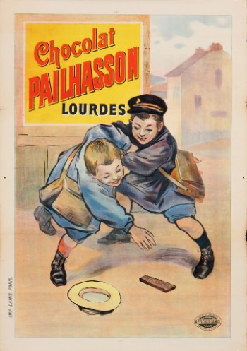 Fransk plakat, Chocolat Pailhasson, omkr. 1910