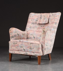 Upholstered armchair, 1950-60s