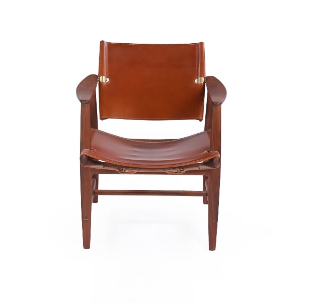 Børge Mogensen. 'Hunter's chair' of oiled walnut, model BM1106