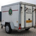 Brenderup lukket trailer med rampe. 750 kg.
