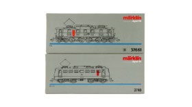 Märklin 3740+37661 Digital HO: Two electric locomotives BR 110 and E52 (2)