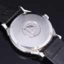 Omega 'Constellation'. Men's steel watch with silver pie-pan dial
