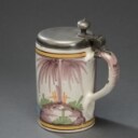 Lille Kellinghusen eller Hannoversch-Münden lågkrus med springende hest, 1800-tallets begyndelse 
