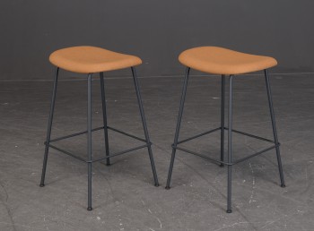 Iskos-Berlin for Muuto. To barstole. Model fiber counter stool (2)