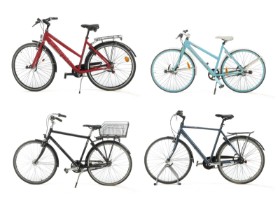 7598, 7599, 7600, 7605 - Samling cykler (4)