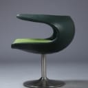 FurnID for Stouby. Lounge stol, model Frost, læder / uld