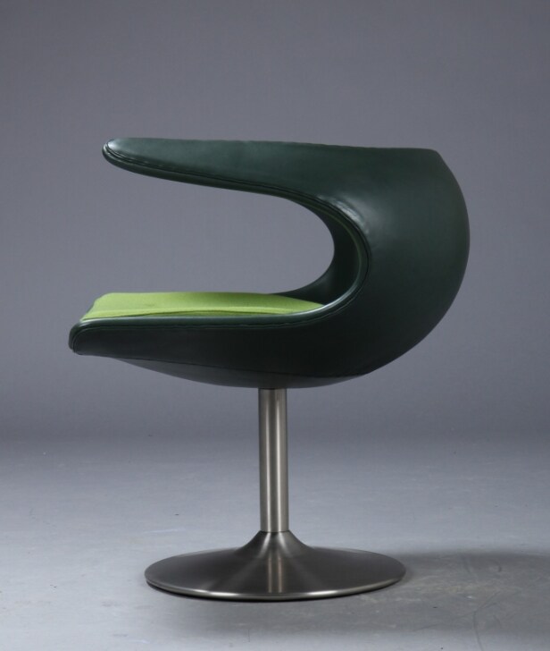 FurnID for Stouby. Lounge stol, model Frost, læder / uld