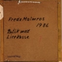 Frede Malmros. Relief i form af husfacade, 'Butik med lirekasse', cd.