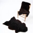Two Swedish lambskins, brown (2)