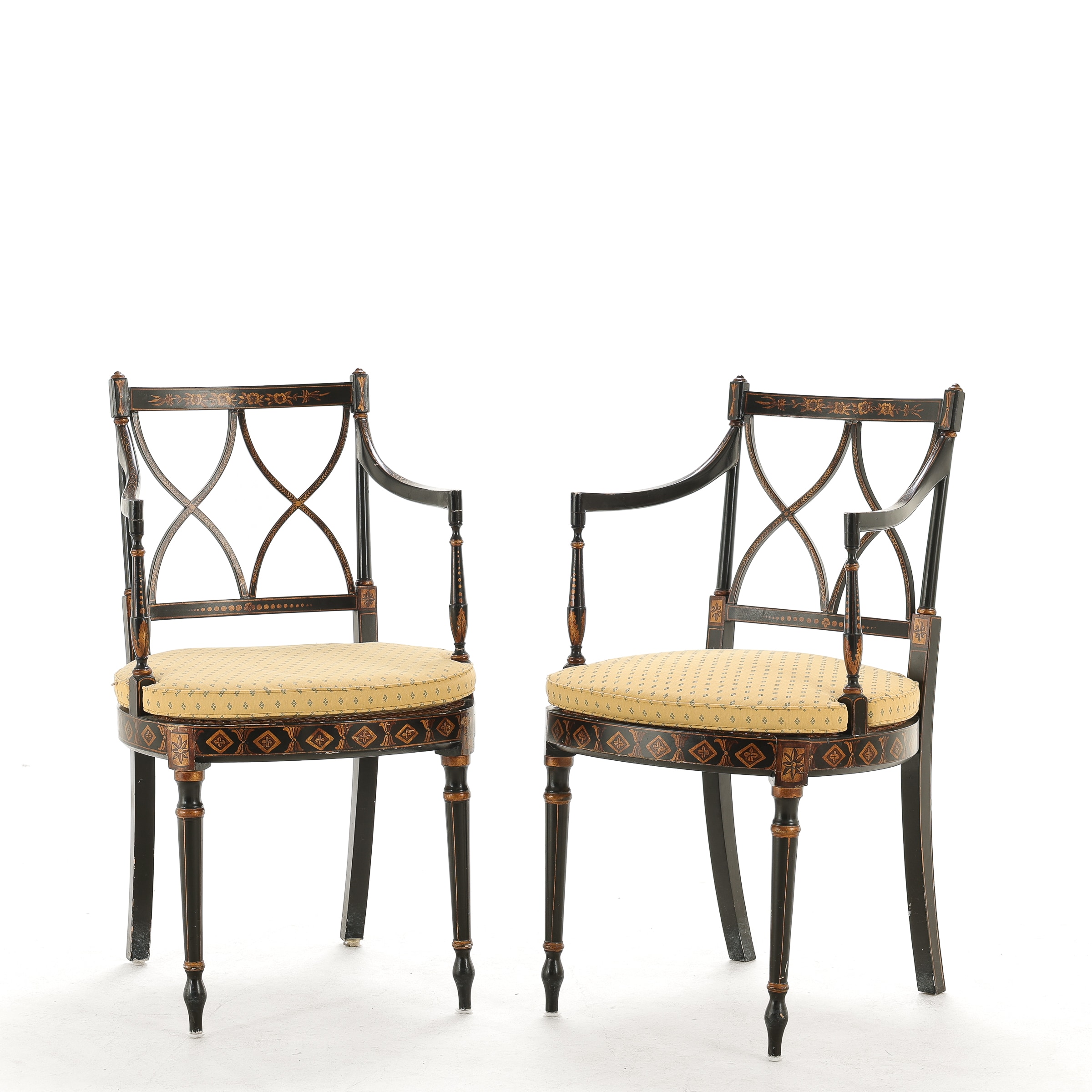 Et par armstole i regency-stil (2) | Lauritz.com