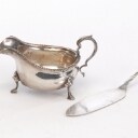 Georg Jensen kagespade samt to smørnæb (3)