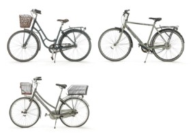 7728, 7732, 7734 - Samling cykler (3)