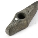 Denmark's ancient Neolithic age, rock battle axe.