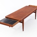 Johannes Andersen. Teak coffee table.
