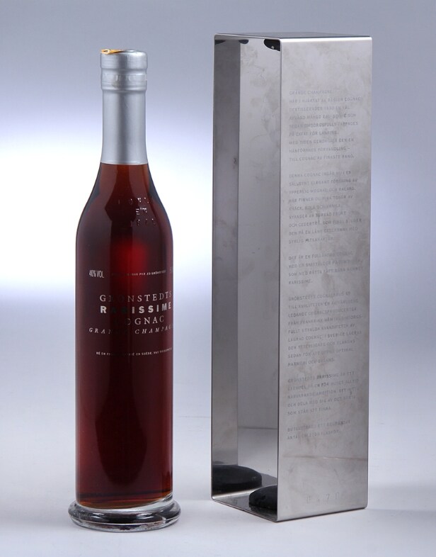 Grönstedts Cognac 1 fl. 'Rarissime' Grande Champagne, fl. nr. 0470